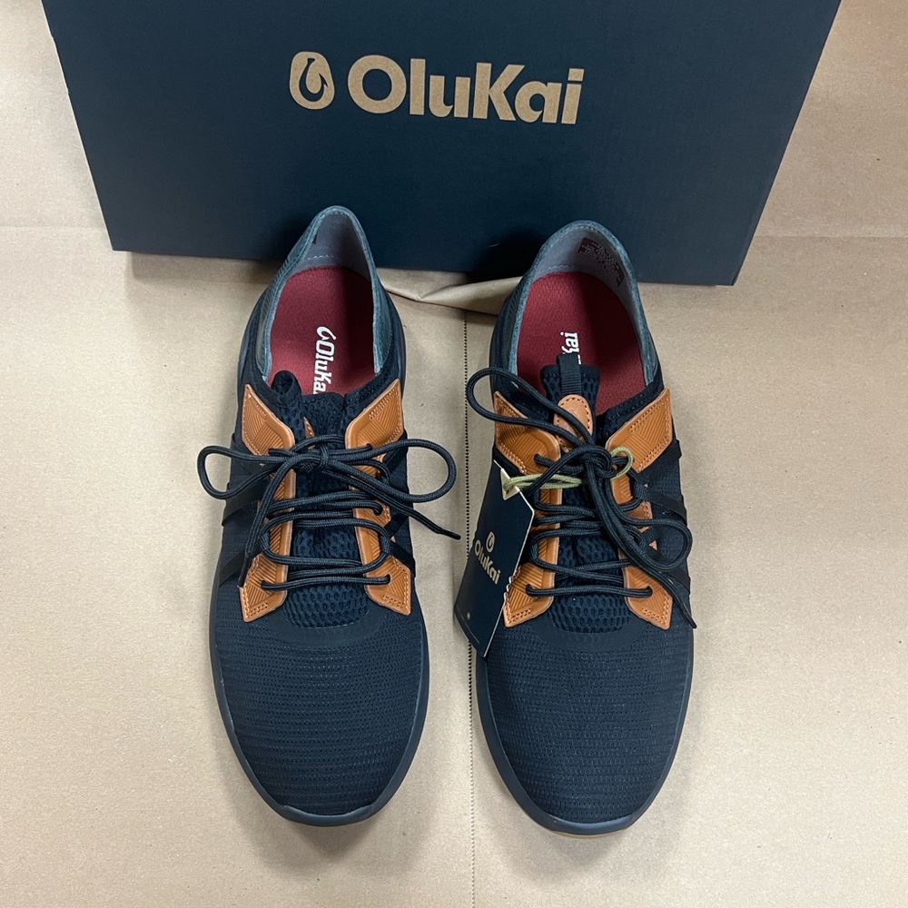SOLD OluKai “Mio Li Men’s Everyday Athletic Shoes in Lava Rock”